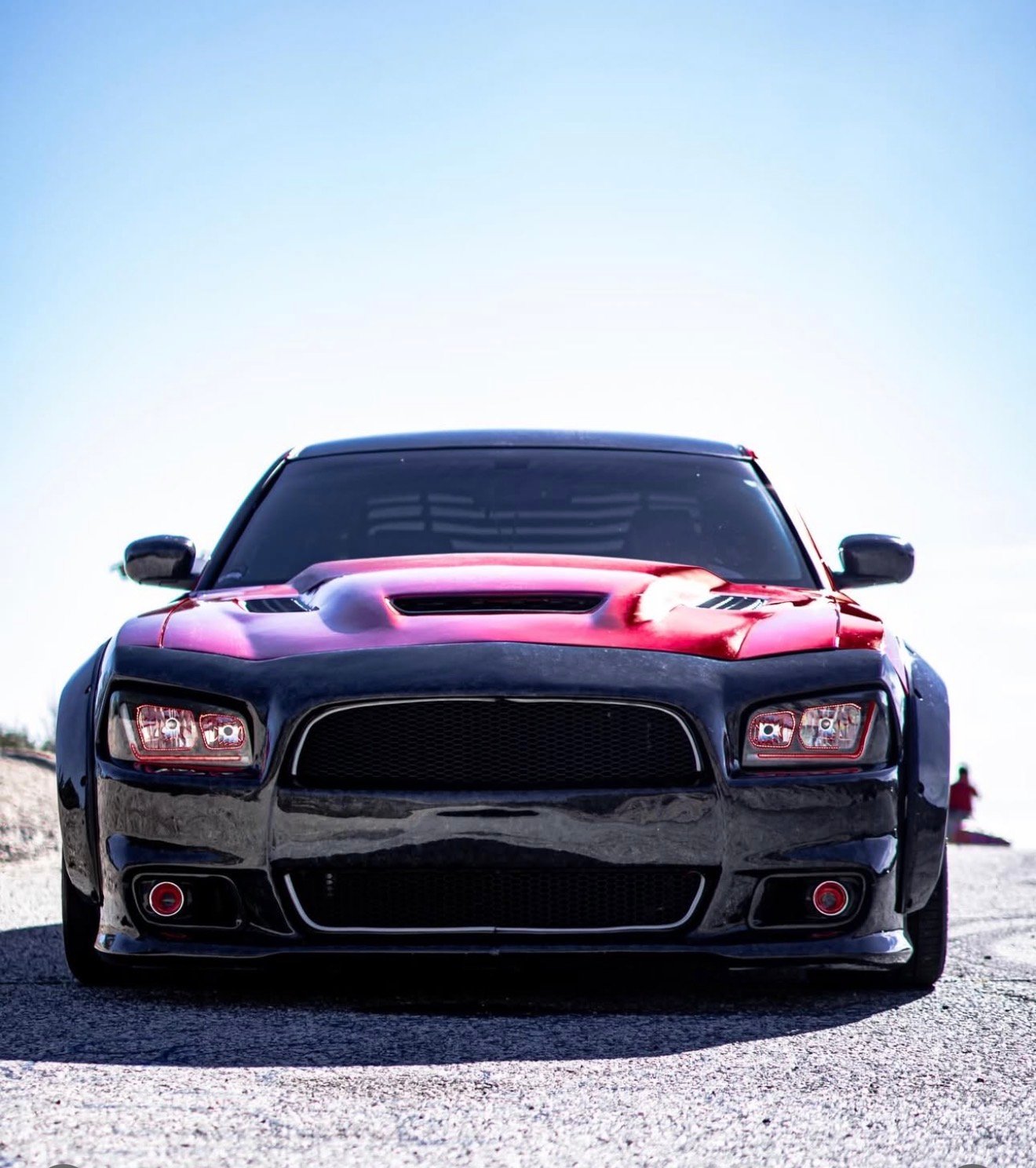 2005-2010 Dodge Charger Redeye V2 Cowl Hood - Image 2
