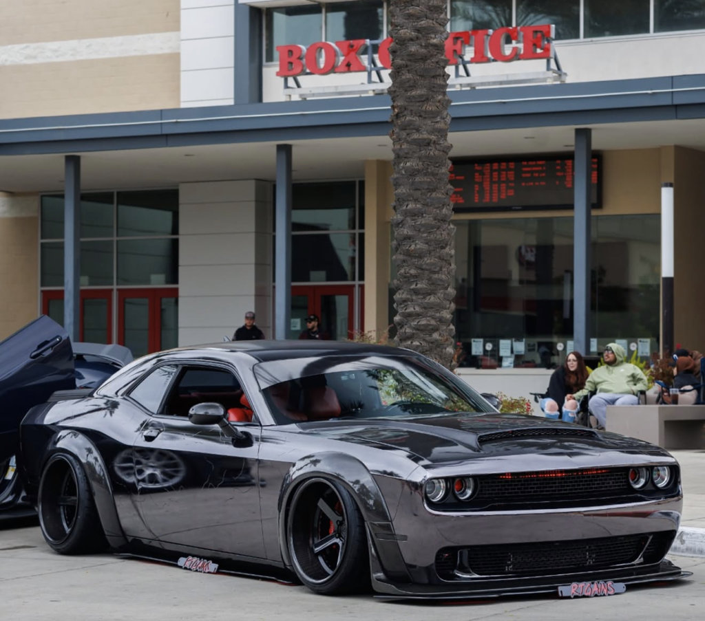 dodge challenger demon style hood
